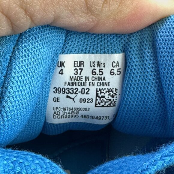 Puma Creeper Phatty Rihanna Fenty Speed Blue Women's size 6.5 - Picture 8 of 8